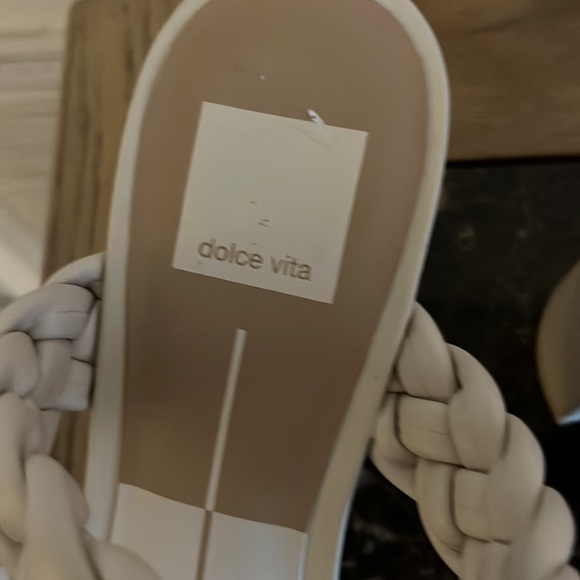 Dolce Vita creamy beige braided Size 7 heels! Brand new❤️ - Picture 2 of 5